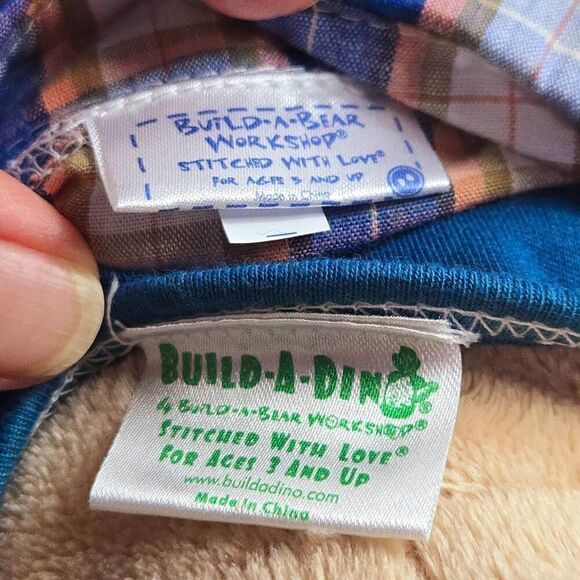 Build-A-Bear Brown Bear with Dinosaur outfit 16" - Picture 8 of 8